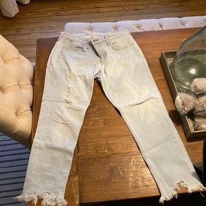 Rag & Bone Dre Boyfriend frayed hem